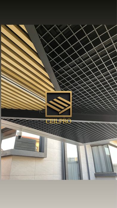 Grilyato potolok | Yangicha potolok | Ofis uchun potolok | Грильято