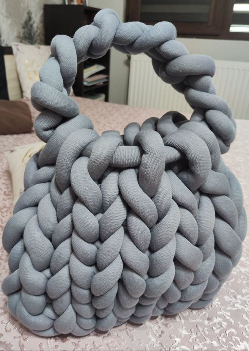 Ръчно изработена чанта Marshmallow