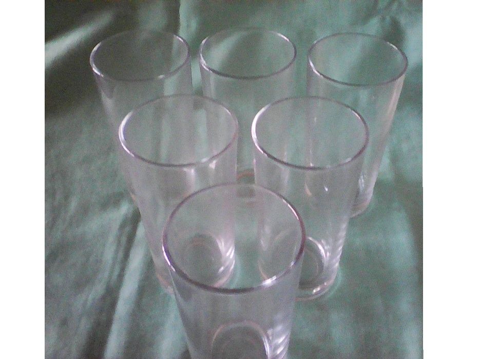 Комплект стъклени чаши - 18 бр.