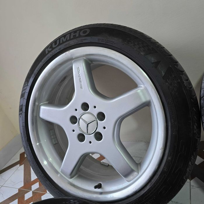 R18 5x112 saka diskalar balonlari bilan 235/45 - 4 dona (b/u)
