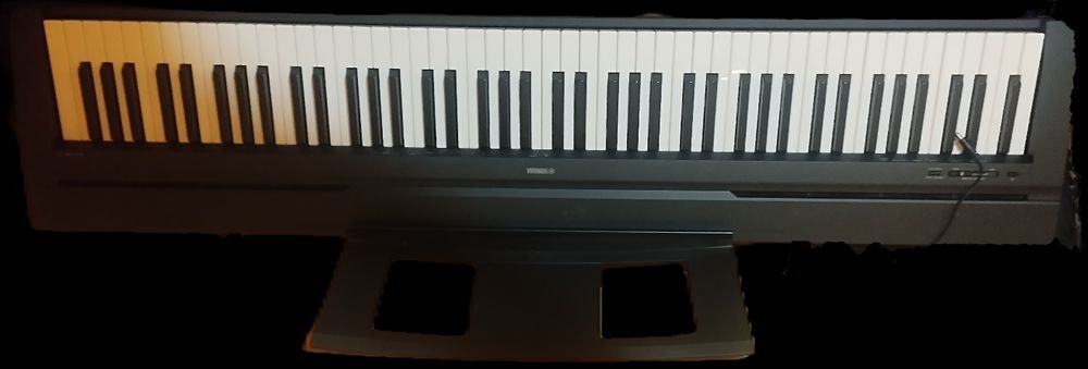 Pian Digital Yamaha P-45B+Suport+Pedala Sustain+Cablu USB pentru midi