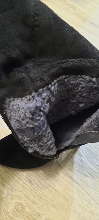 Продам сапоги замшевые