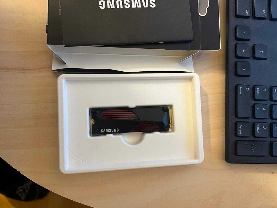 SSD Samsung, 990 PRO 4TB M.2  PCIe 4.0 NVMe , Heatsink