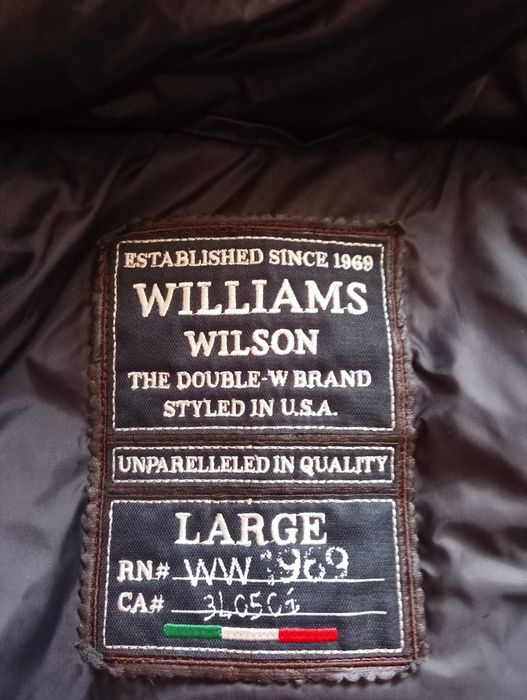 Geaca de iarna Williams Wilson originala