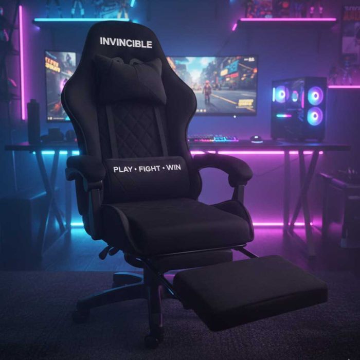 Удобни геймърски стол с поставка за крака-РАЗЛИЧНИ МОДЕЛИ