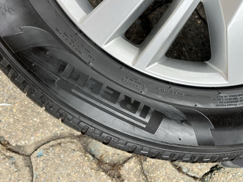 Jante aliaj 5x112mm, anvelope iarna 255/55 R19, VW Touareg 3, Phaeton, Tiguan, Passat