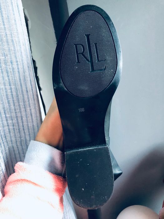 Ghete de piele de dama Ralph Lauren