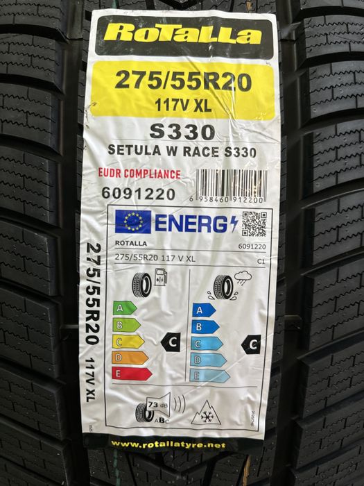Нови Зимни Гуми ROTALLA SETULA W RACE S330 275/55R20 117V XL БОРД 2755520