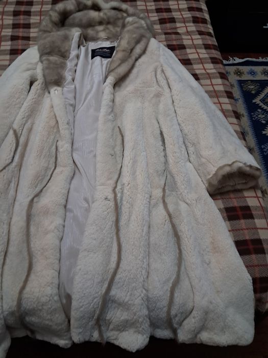 Шуба норка мутон