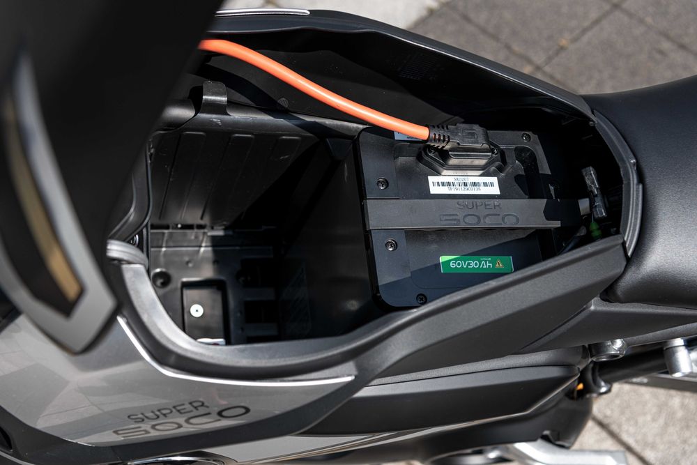 Електрически мотопед - мотор - SUPER SOCO - TSX