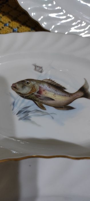 Порцеланов сервиз за риба