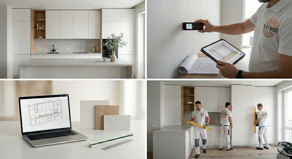 Мебель в дом «под ключ» ЗАМЕР-ДИЗАЙН ПРОЕКТ-МОНТАЖ