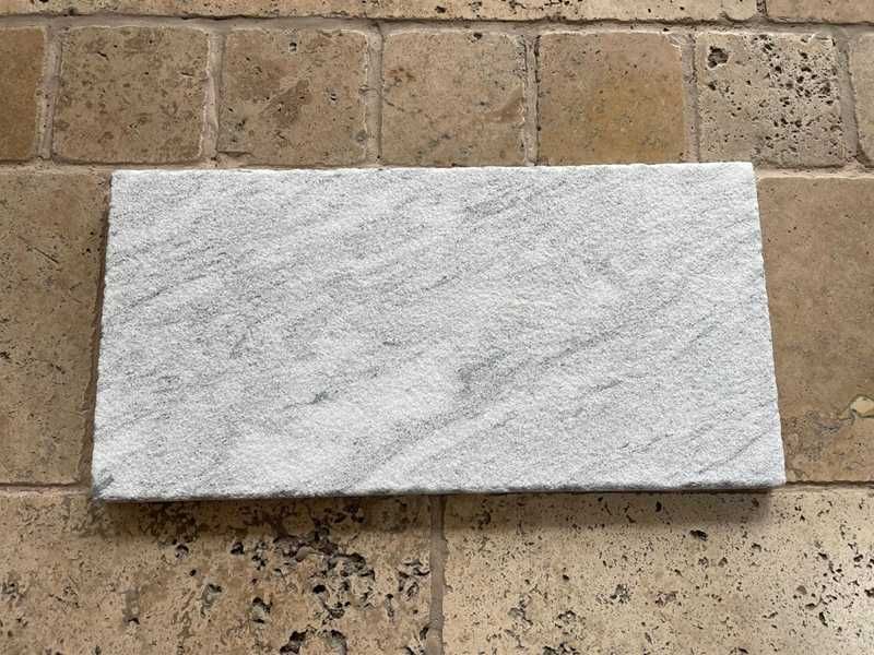 Placi marmura/marmura/Marmura White Sky Sablata 20x40x2 cm