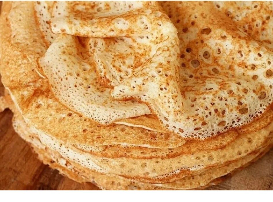 Блины на молоке, кефире