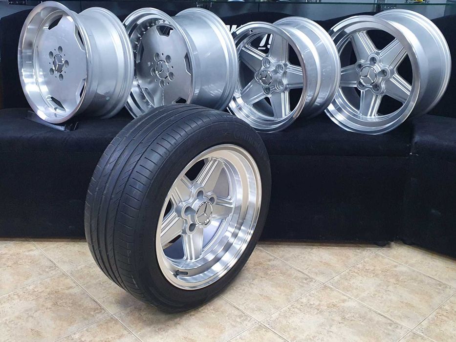 Мерцедес AMG PENTA AERO-style РЕТРО джанти W124, W126, W201, W123, SL