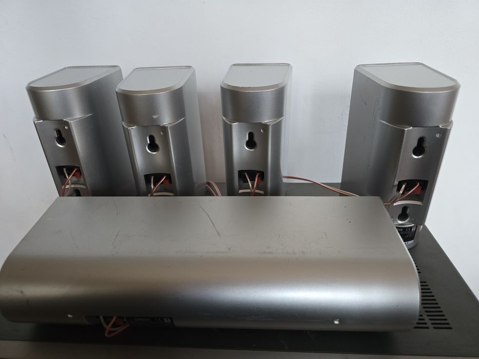 Yamaha rx v367, amplituner, amplificator,cu 5 boxe-sateliti yamaha
