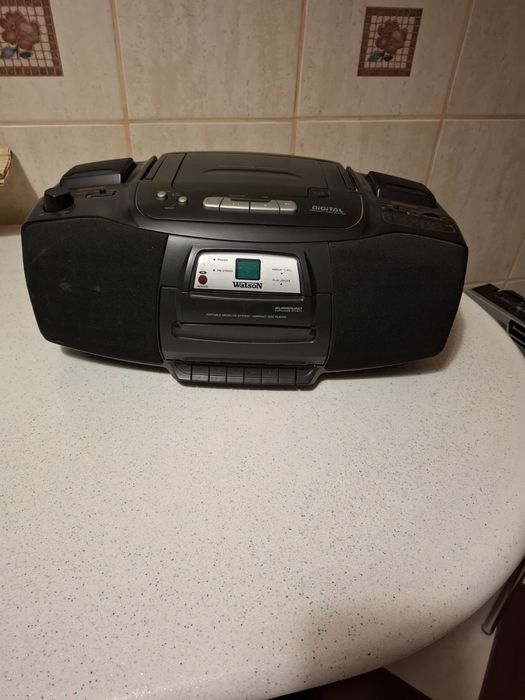 Radio casetofon cu cd watson