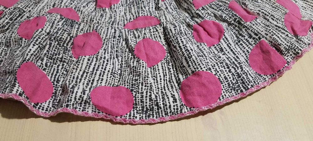 Детски комплект за момиче блуза и пола 3-4 год