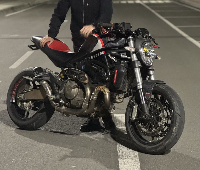 Ducati monster 821 kuba villi qilishga zur aparat sunatiga utiberamiz