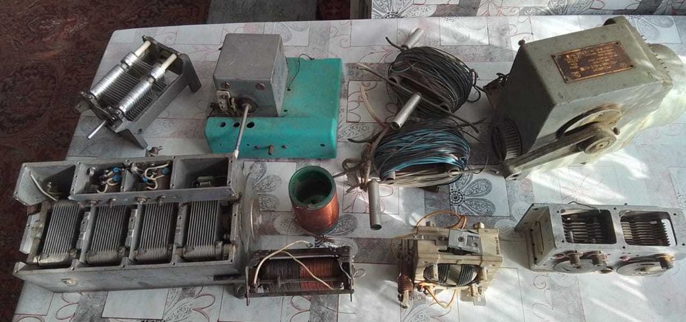 Детали для антенны, усилителя, трансивера.