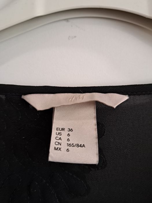 H&M риза с 3d цветя р-р С