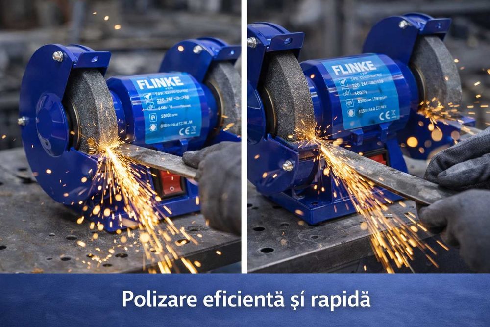 Polizor Dublu FLINKE 800W 150mm