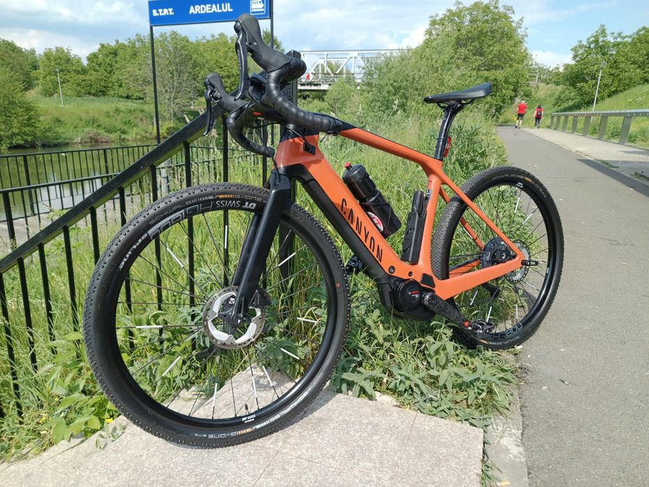 Canyon Grail  In CF7  gravel electrică  Grx