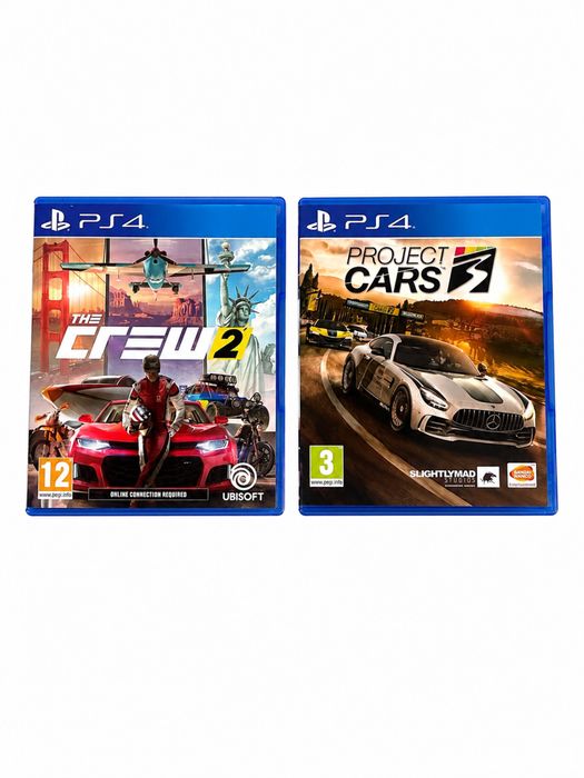 Vand 2 jocuri de ps4 cu masini care sunt compatibile si pe ps5