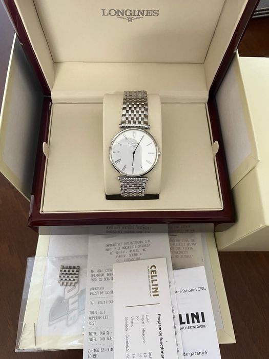 Ceas Longines La Grande Classique 39mm – Eleganță și Rafinament