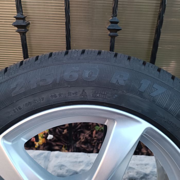 Roți originale Renault Kadjar-Captur r17 Anvelope noi