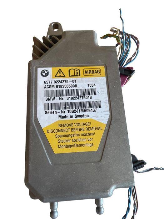 Modul/Unitate De Control Airbaguri Bmw 7 F01, F02, F03, F04 2008 - 2015 9224275