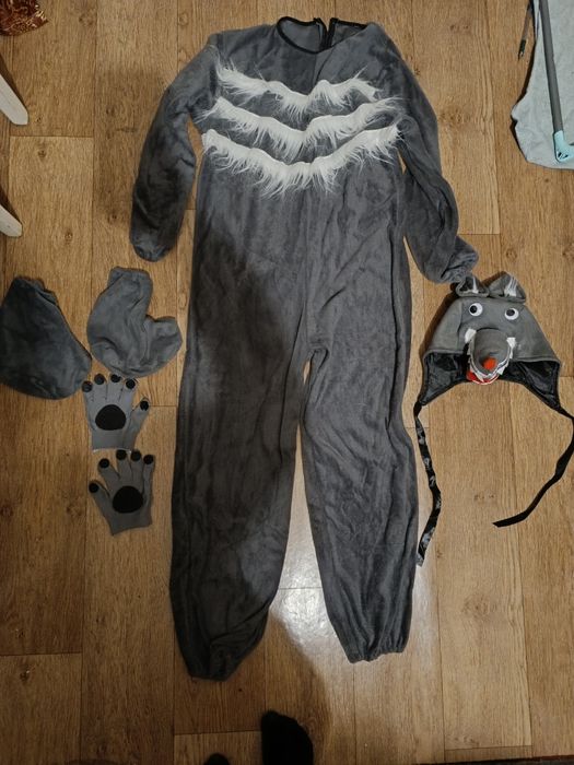 Костюм волка размер 7-9 лет