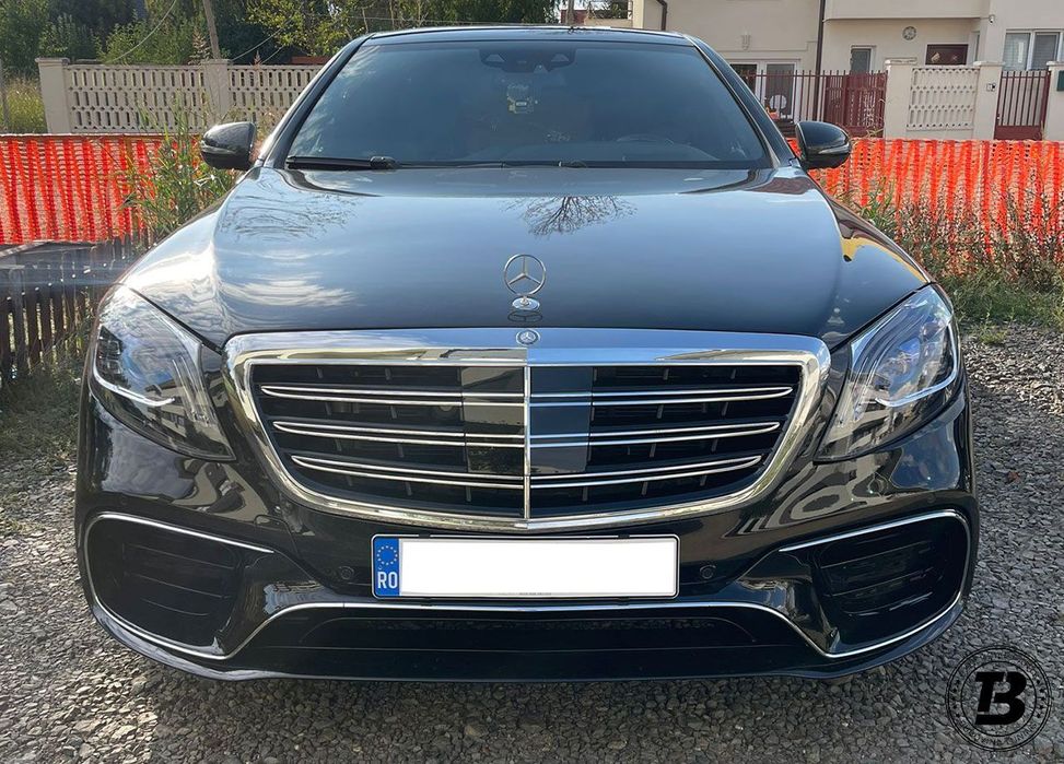 Grila compatibila cu Mercedes S-Class W222 S63 Design cu Distronic