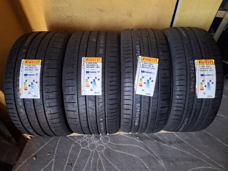 265 35 21 cu 295 30 21 Pirelli DOT 2023 vara NOI