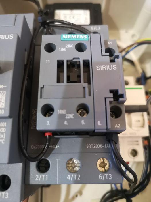 Tablou Automatizare SIEMENS SIRIUS Pompa 22kW