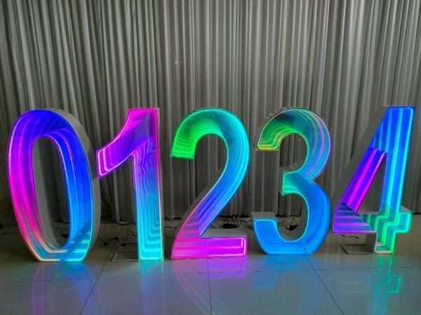 Светещи цифри под наем