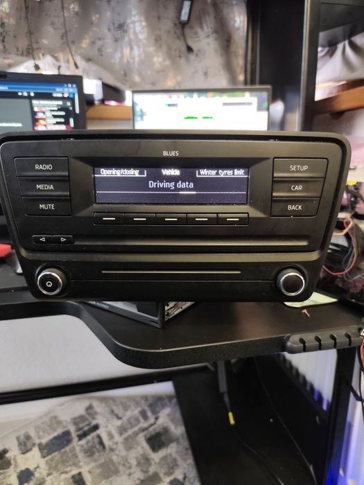 Unitate radio Skoda Octavia 3 „Blues” – perfect funcțională – 200 lei