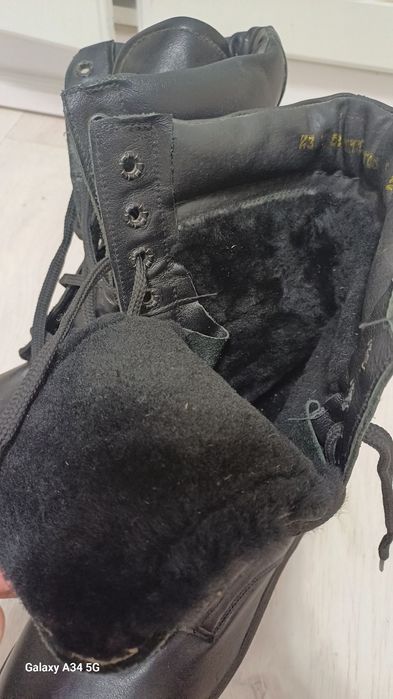 Берцы зимние с мехом