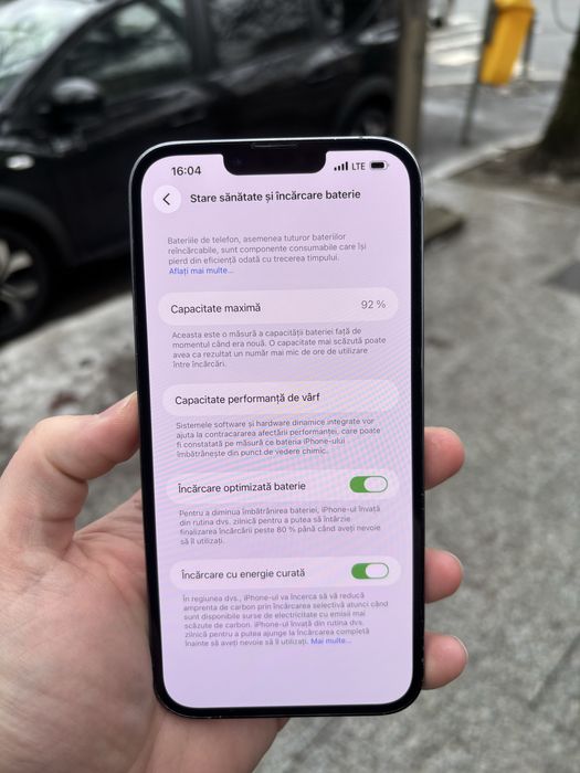 IPhone 13  Pro Max 128 GB Impecabil Bleu Sierra Blue full box  92% bat