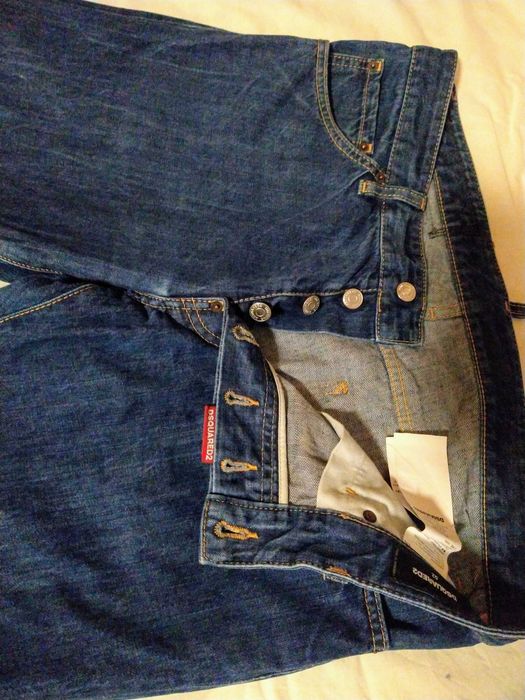 Blugi babati Dsquared2 Cool Guy Jean Size 52 (36) Culare deosebita!