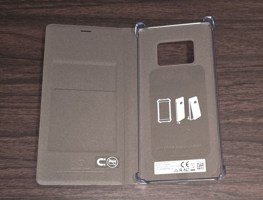 Husa smart activa originala Samsung Leather Wallet Cover Note 9 N960