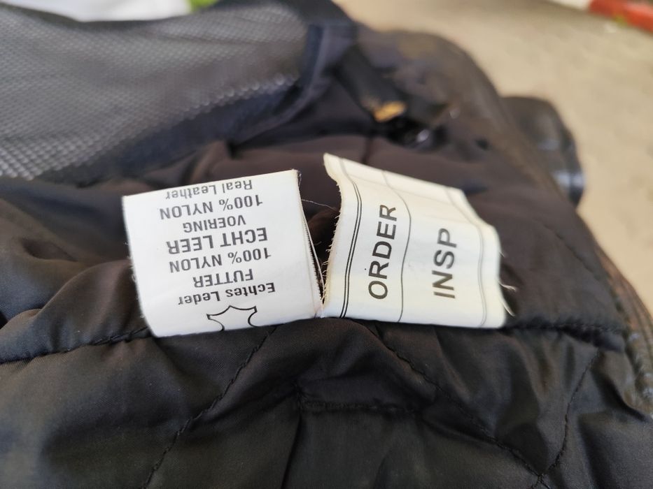 Geaca motociclism din piele și protectie