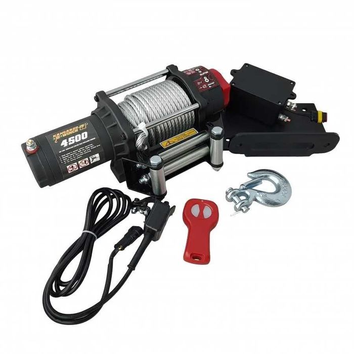 Troliu electric KANGAROO WINCH 4500 lbs (trage 2040 kg) 12V  950 LEI