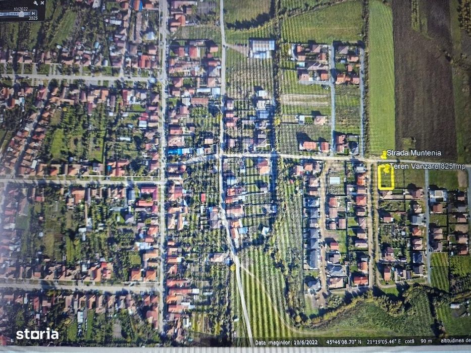 Proprietar! Teren Comercial si Rezidential Ghiroda 825mp - 89900 Euro