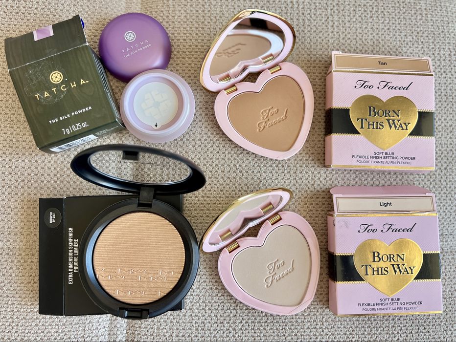 Бази, пудри и спрейове Laura Mercier, Milk, Too Faced, NARS, Mac
