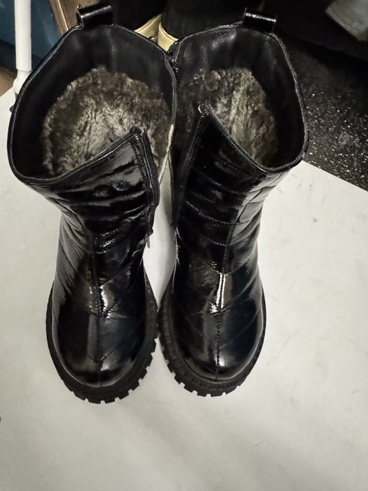 Зимние сапоги натуралка