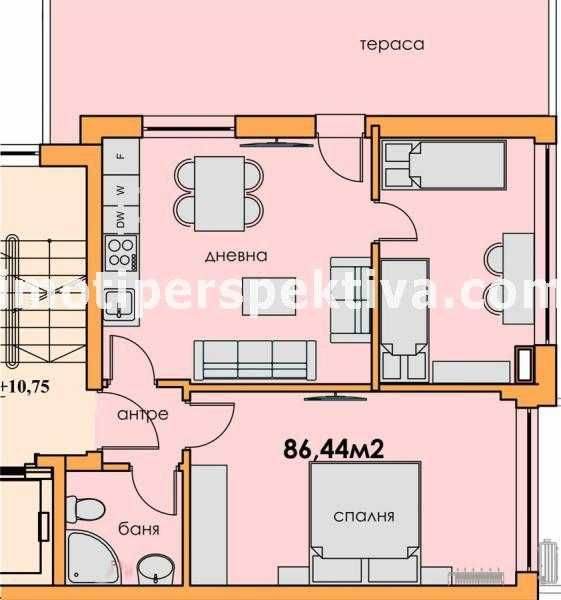 Продава се Тристаен апартамент в Пловдив, Център - 86 кв.м за 2109 €/кв.м - Снимка #9