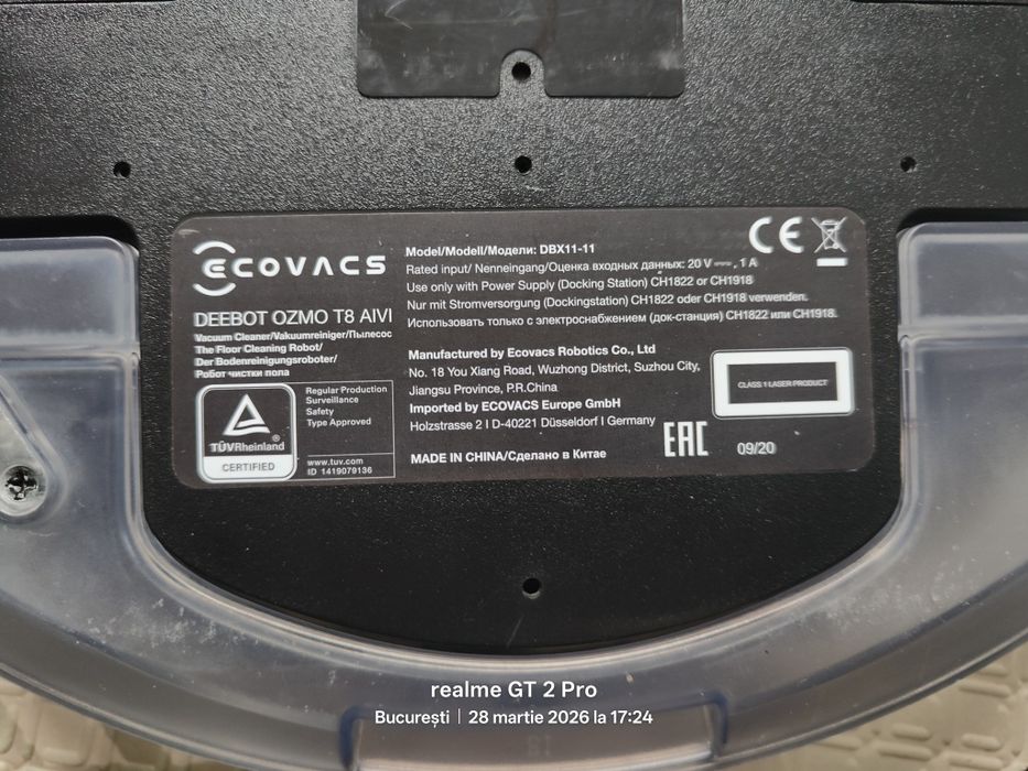Ecovasc deebot t8 defect