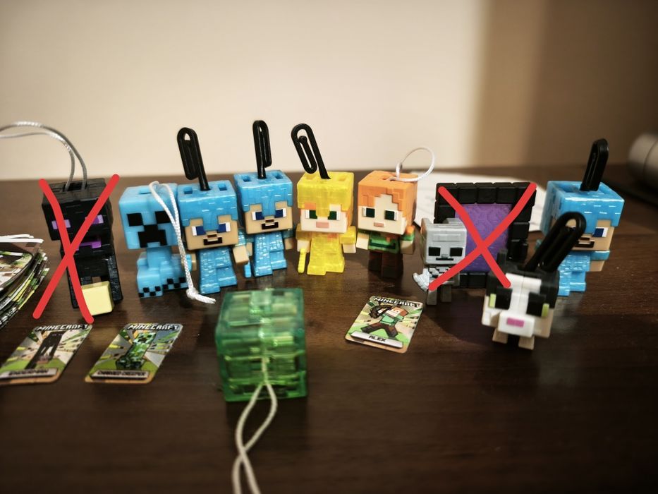 Minecraft kinder joy фигурки обмен и продажа
