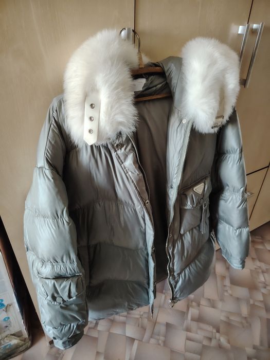 Продам эко шубу, пуховик, пончо.